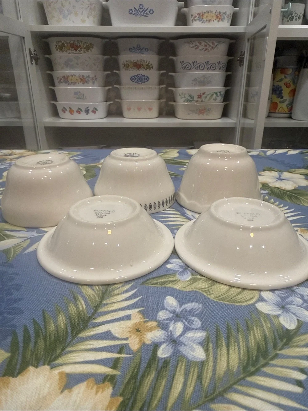 Ceramic Ramekins in Cream with Brown Rim - Multipack